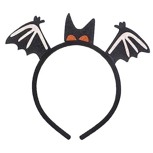 iplusmile Fledermaus Haarreifen für Halloween Kreatives Kostüm Stirnband für Partys und Fotoshootings Requisite für Karneval und Cosplay Verarbeitung und Einfacher von iplusmile