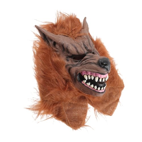 iplusmile Gruselige Wolf Maske für Halloween Realistische Cosplay Vollgesichtsmaske Tragbar Leicht Halloween Feiern Maskeraden für Erwachsene iplusmile Gruselige Wolf Maske für Halloween Realistische Cosplay Vollgesichtsmaske Tragbar Leicht Halloween Feiern Maskeraden für Erwachsene von iplusmile