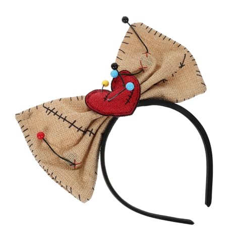 iplusmile Halloween Haarband mit Herzschleife Auffälliger Haarschmuck für Cosplay Fotografie Geburtstagsfeiern und Festliche Anlässe für Halloween Dekoration iplusmile Halloween Haarband mit Herzschleife Auffälliger Haarschmuck für Cosplay Fotografie Geburtstagsfeiern und Festliche Anlässe für Halloween Dekoration von iplusmile