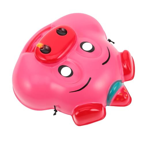 iplusmile Halloween Schweinemaske aus Robustem Kunststoff Wiederverwendbare Tiergesichtsmaske für Vielseitig Einsetzbar für Kostüm Maskerade Halloween und Geburtstagsfeiern von iplusmile