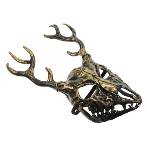 iplusmile Halloween Tiermaske mit Geweih Realistische Maske für Erwachsene Atmungsaktives Material für Halloween Cosplay Partys und Events Einzigartiges Design Bequem iplusmile Halloween Tiermaske mit Geweih Realistische Maske für Erwachsene Atmungsaktives Material für Halloween Cosplay Partys und Events Einzigartiges Design Bequem von iplusmile