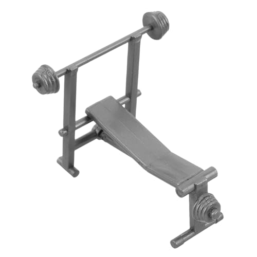 iplusmile Hantelbank mit Hanteln Puppenhaus Fitnessgerät DIY Modell für Kreative Fitness Szenen Einzigartiges Zubehör für Fitnessstudios und Möbel iplusmile Hantelbank mit Hanteln Puppenhaus Fitnessgerät DIY Modell für Kreative Fitness Szenen Einzigartiges Zubehör für Fitnessstudios und Möbel von iplusmile
