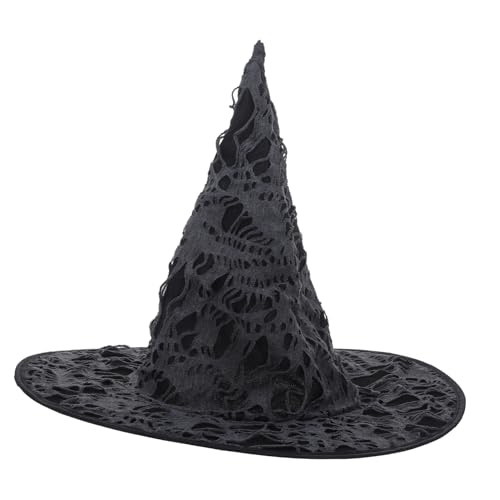 iplusmile Hexenhut mit Krempe Stylischer Halloween Hut für Kostümpartys Vielseitig Einsetzbar Langlebig Perfektes Zubehör für Hexenkostüme iplusmile Hexenhut mit Krempe Stylischer Halloween Hut für Kostümpartys Vielseitig Einsetzbar Langlebig Perfektes Zubehör für Hexenkostüme von iplusmile