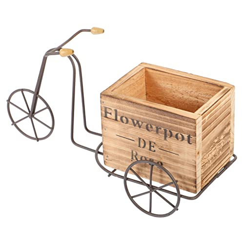 iplusmile Kasten Fahrradständer Blumendekorationen rustikal Fahrrad Blumenhalter Eisen-Fahrrad-Ornament Fahrrad Pflanzenständer Kreativer Blumentopf Fahrrad Pflanzer Holz iplusmile Kasten Fahrradständer Blumendekorationen rustikal Fahrrad Blumenhalter Eisen-Fahrrad-Ornament Fahrrad Pflanzenständer Kreativer Blumentopf Fahrrad Pflanzer Holz von iplusmile