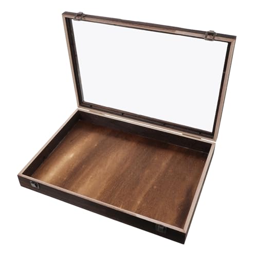 iplusmile Elegante Vitrine Aus Holz Schmetterlingsprobenbox Mit Glasplatte Stabile Pflanzenproben-vitrine Für Zuhause Oder Das Museum iplusmile Elegante Vitrine Aus Holz Schmetterlingsprobenbox Mit Glasplatte Stabile Pflanzenproben-vitrine Für Zuhause Oder Das Museum von iplusmile