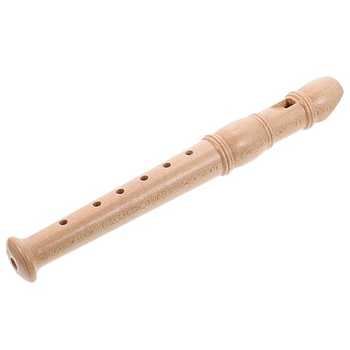 iplusmile Kinderblockflöte aus Holz Klarinette für Anfänger Musikinstrument Lernspielzeug mit Glatter Oberfläche und Sicherer Verarbeitung Rhythmus und Hörvermögen von iplusmile