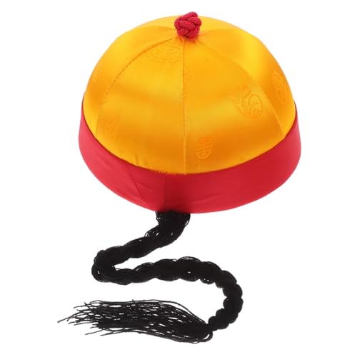 iplusmile Kostümhut alter chinesischer Hut Requisiten für Party-Rollenspiele Porzellankostüm chinesische hüte für männer traditionelle chinesische Kostüme asiatischer Hut Brokatstoff iplusmile Kostümhut alter chinesischer Hut Requisiten für Party-Rollenspiele Porzellankostüm chinesische hüte für männer traditionelle chinesische Kostüme asiatischer Hut Brokatstoff von iplusmile