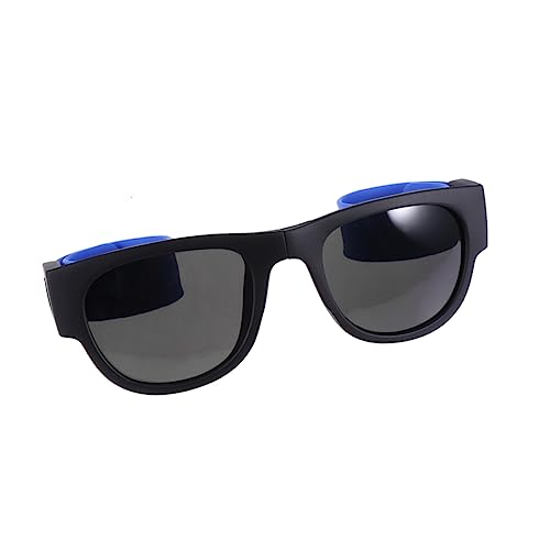 iplusmile Kreative Partybrille für Erwachsene Faltbare Sonnenbrille für Geburtstagsfeiern Halloween Neonpartys Brillenetui Reinigungstuch von iplusmile