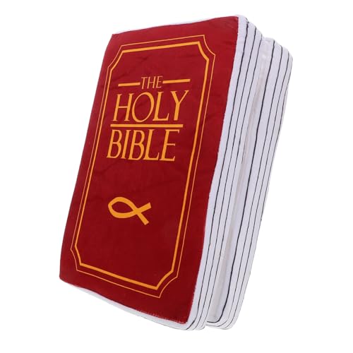 iplusmile Kreatives Bibel Buch Plüschkissen Weiches Wurfkissen Kuschelkissen Dekoratives für Sofa und iplusmile Kreatives Bibel Buch Plüschkissen Weiches Wurfkissen Kuschelkissen Dekoratives für Sofa und von iplusmile