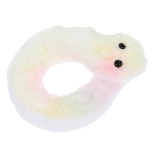 iplusmile Kuscheliges Plüschschlangen Armband Weiches Langlebiges Stofftier mit Biegsamem Draht Liebevolles für Mädchen Vielseitiges Dekorationsspielzeug zum und Verzieren von iplusmile