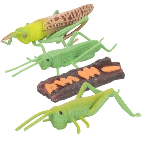 iplusmile Lebenszyklus-Tierfiguren – Insektentier-Modell – Lern- Und Bildungsspielzeug – Tierwachstumszyklus-Modell – Lebenszyklus-Spielzeug Für Kinder 4Er-Pack von iplusmile
