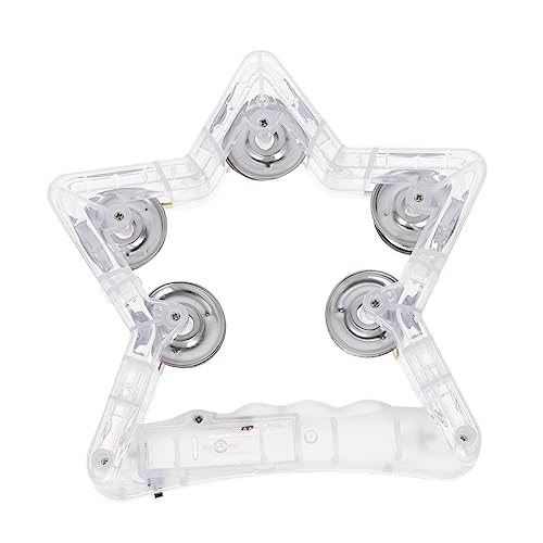iplusmile Leuchtendes Hand Tamburin mit Lichtmodi Robustes Klanginstrument für Party Leichtes Musikspielzeug für Geburtstage Festivals Sport und Ktv Aktivitäten iplusmile Leuchtendes Hand Tamburin mit Lichtmodi Robustes Klanginstrument für Party Leichtes Musikspielzeug für Geburtstage Festivals Sport und Ktv Aktivitäten von iplusmile