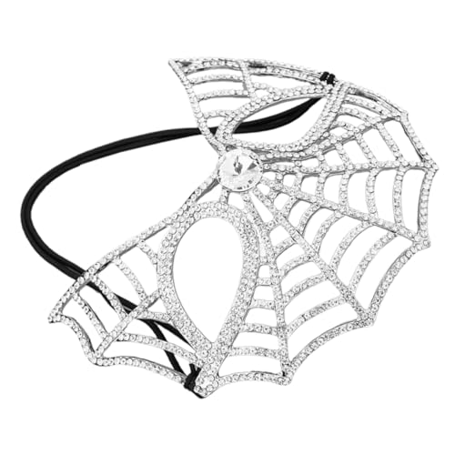 iplusmile Maskenzubehör Strass-halbmaske Strassmaske Halloween-spinnenmaske Partymaske Strass-gesichtsmaske Glitzermaske Abschlussballschmuck Für Frauen Ballmaske Silber Legierung iplusmile Maskenzubehör Strass-halbmaske Strassmaske Halloween-spinnenmaske Partymaske Strass-gesichtsmaske Glitzermaske Abschlussballschmuck Für Frauen Ballmaske Silber Legierung von iplusmile