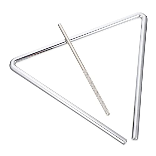 iplusmile Metall Triangel Hand Percussion Instrument mit Schlägel Leichter Musikschläger Klarer Pädagogisches Schlaginstrument für Musikinstrument Lernspielzeug iplusmile Metall Triangel Hand Percussion Instrument mit Schlägel Leichter Musikschläger Klarer Pädagogisches Schlaginstrument für Musikinstrument Lernspielzeug von iplusmile
