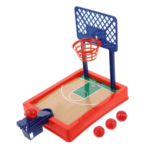 iplusmile Mini Basketball Tischspiel für Erwachsene Tragbares Desktop Sportspiel mit Basketballen Fördert Hand Auge Koordination für Klassenzimmer und Partys von iplusmile