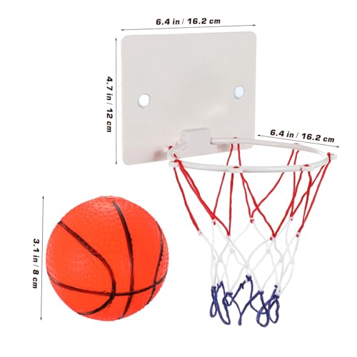 iplusmile Mini Basketballkorb mit Saugnapf Wandmontage Luftpumpe und Bällen Tragbares Indoor Basketballspielzeug für Kinderzimmer Installieren für Kleine iplusmile Mini Basketballkorb mit Saugnapf Wandmontage Luftpumpe und Bällen Tragbares Indoor Basketballspielzeug für Kinderzimmer Installieren für Kleine von iplusmile