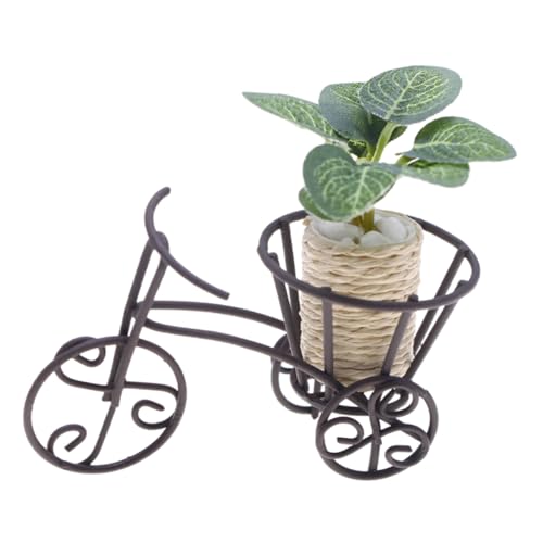 iplusmile Miniatur-Fahrrad-pflanzgefäß Aus Metall, Dreirad-blumenständer, Blumenständer, Wagen Für Heimdekoration, Terrasse, Garten, Blumenladen, Drinnen Und Draußen iplusmile Miniatur-Fahrrad-pflanzgefäß Aus Metall, Dreirad-blumenständer, Blumenständer, Wagen Für Heimdekoration, Terrasse, Garten, Blumenladen, Drinnen Und Draußen von iplusmile