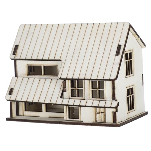 iplusmile Miniaturhaus Rustikale Villa-modellbausätze Montagehaus-Puzzle DIY Mini House Kabinenmodell -modellbausatz Weihnachtshaus-dorfdekoration Hausmontagemodell Beige Holz iplusmile Miniaturhaus Rustikale Villa-modellbausätze Montagehaus-Puzzle DIY Mini House Kabinenmodell -modellbausatz Weihnachtshaus-dorfdekoration Hausmontagemodell Beige Holz von iplusmile