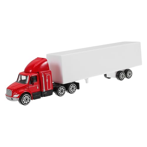 iplusmile Modell LKW aus Amerikanischer Transporter mit Container Detailgetreu für Sammler Robustes für Realistische Transport Szenarien iplusmile Modell LKW aus Amerikanischer Transporter mit Container Detailgetreu für Sammler Robustes für Realistische Transport Szenarien von iplusmile