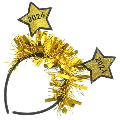 iplusmile Neujahrs Stirnband Glitzerndes Stern Haarreif Partyzubehör Leicht Komfortabel für Frauen und Männer Festliche Kopfbedeckung für Silvester und Feiertage iplusmile Neujahrs Stirnband Glitzerndes Stern Haarreif Partyzubehör Leicht Komfortabel für Frauen und Männer Festliche Kopfbedeckung für Silvester und Feiertage von iplusmile