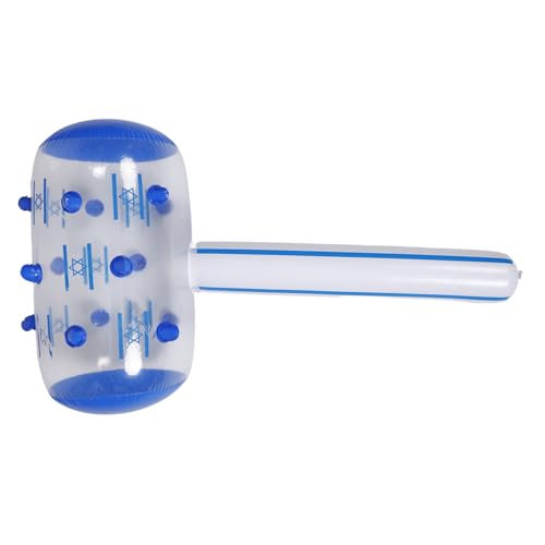 iplusmile PVC Aufblasbarer Hammer Schnelle Inflation Partydeko für Hanukkah Festival Requisit Vielseitig und Einfach Aufzubauen von iplusmile