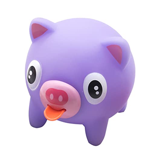 Pig Squeeze Toys Stress Balls Cute Pink Piggy Bathing Toy Sensory Balls Anti Stress Sensory Relieve Toys for Swimming Pool Baby Pet Tear- Resistant von iplusmile
