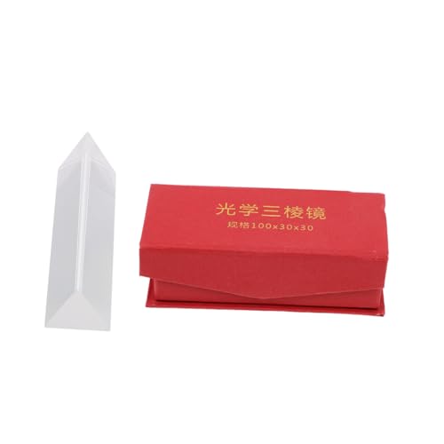 iplusmile Glass Triangular-prism Optics Tool Für Fotografie-effekte Und Physikunterricht Refraktionsprisma Aus Hochwertigem Glas Für Experimente Schulen Und Forschungseinrichtungen von iplusmile