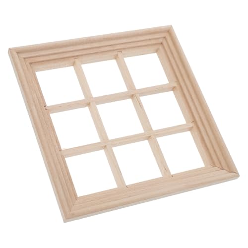 iplusmile Puppenhausfenster Traditionelles Mini-holzfenster Puppenhaus Bilderrahmen Puppenhausrahmen Miniaturtüren Und -Fenster Puppenhausverkleidung Mini-möbeltür Kleines Fenster Beige PVC iplusmile Puppenhausfenster Traditionelles Mini-holzfenster Puppenhaus Bilderrahmen Puppenhausrahmen Miniaturtüren Und -Fenster Puppenhausverkleidung Mini-möbeltür Kleines Fenster Beige PVC von iplusmile