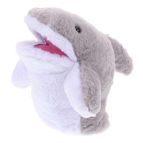 iplusmile Realistische Handpuppe Plüschspielzeug für Beweglicher Mund Interaktives Kuscheltier für Rollenspiele und Geschichtenerzählen Weiches Tier Handpuppenspielzeug von iplusmile