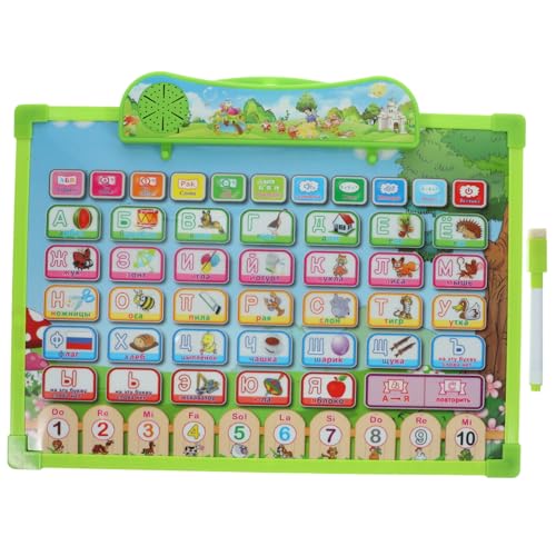 iplusmile Russisches Alphabet Lernposter mit Interaktives Lernspielzeug für Kleinkinder Buntes Plakat für Kinderzimmer und Vorschule Fördert Lesen und Aussprache iplusmile Russisches Alphabet Lernposter mit Interaktives Lernspielzeug für Kleinkinder Buntes Plakat für Kinderzimmer und Vorschule Fördert Lesen und Aussprache von iplusmile