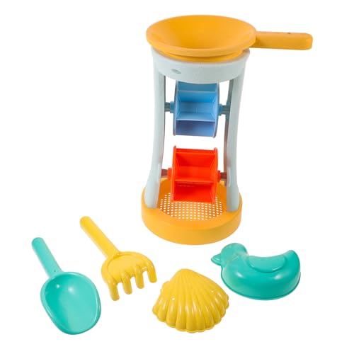 iplusmile Sandspielzeug aus Kunststoff Strandspielzeug mit Eimer und Förmchen Vielseitig für Strand Sandkasten Garten Party Favor für Jungen und Mädchen von iplusmile