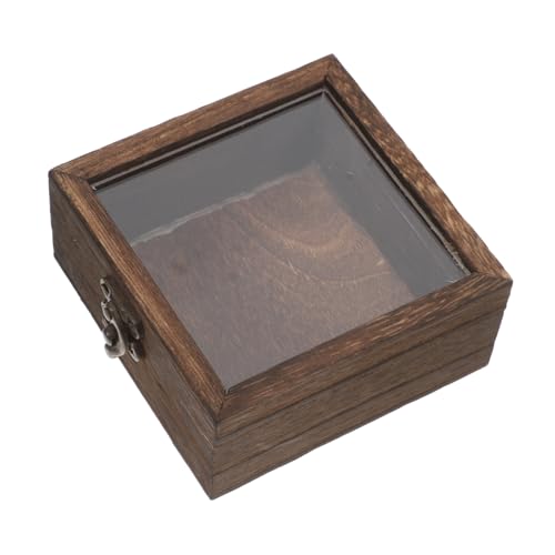 iplusmile Schatulle Für Insektenexemplare Vitrine Gepresste Vitrine Display Für Exemplare Display Für Gesteinssammlungen Pin Display Getrocknetes Etui Hellbraunes Holz von iplusmile