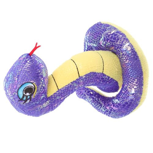 iplusmile Schlangenpuppenspielzeug realistische Kuscheltiere lustige ausgestopfte Tiere ausgestopftes Schlangenspielzeug riesige ausgestopfte Schlange Plüschschlange PP Baumwolle von iplusmile