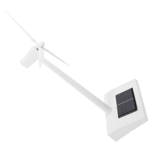 iplusmile Solar Windmühle Modell Lernspielzeug Solarbetriebenes Experiment Wissenschaftliches DIY Schulspielzeug für Garten und Unterricht von iplusmile