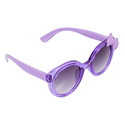 iplusmile Sonnenbrille mit Buntem Schmetterlingsknoten Transparente UV Schutz Brille für Jungen und Mädchen Leicht und Robust für Party und Kostümspaß Witzige Dekobrille für Teens von iplusmile