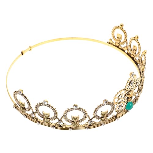 iplusmile Steampunk Haarreif für Frauen Vintage Schädel Krone mit Design und Strass Leichtes Kopfband Passend für Halloween Cosplay Karneval und Themenpartys iplusmile Steampunk Haarreif für Frauen Vintage Schädel Krone mit Design und Strass Leichtes Kopfband Passend für Halloween Cosplay Karneval und Themenpartys von iplusmile