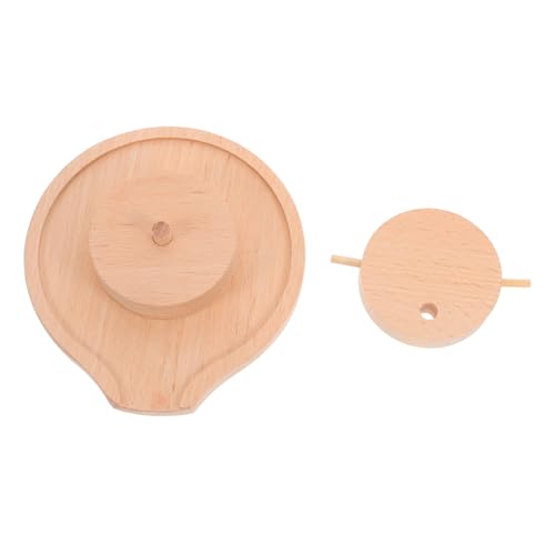 iplusmile Steinmühlenmodell Vintage Steinmühle Miniatur Kunstwerk Kleine Handgeführte Mahlmühle Gartenornamente Handbetriebene Steinmahlmühle Modell Werkzeugornamente Beiges von iplusmile