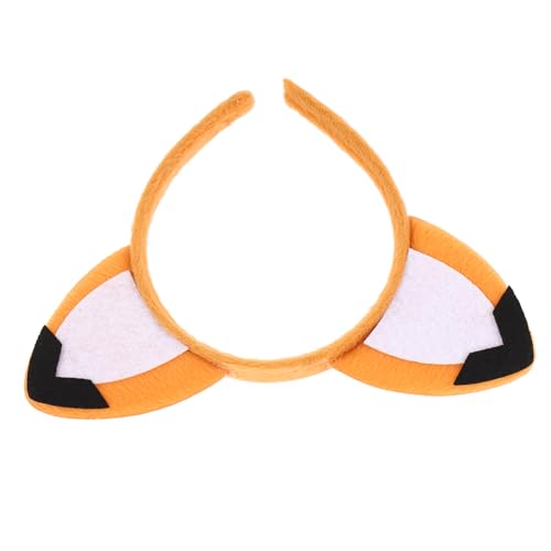 iplusmile Stylisches Party Haarreif mit Niedlichen Fuchsohren aus Weichem Leichtes und Komfortables Stirnband für Halloween und Kostümfeste für Mädchen und Rollenspiele von iplusmile