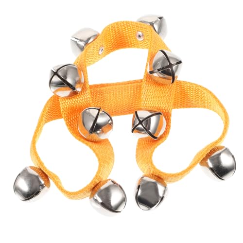 iplusmile Tanzglocken Verstellbares Leichtes Percussion Instrument mit Komfortablem Taillengurt für Kreative Tanzauftritte und Frühe Musikalische von iplusmile