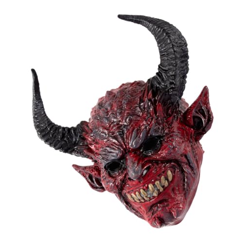 iplusmile Teufelshorn-kapuzenmaske Monster-cosplay-maske Horror Gesichtsmaske Cosplay-horror-maske Halloween Kostümmaske Tiermaske Gruselige Hornmaske Maskerade Teufelsmaske Rot Rp iplusmile Teufelshorn-kapuzenmaske Monster-cosplay-maske Horror Gesichtsmaske Cosplay-horror-maske Halloween Kostümmaske Tiermaske Gruselige Hornmaske Maskerade Teufelsmaske Rot Rp von iplusmile