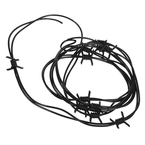 iplusmile Vintage Stacheldraht Dekoration für Halloween Künstliches Stacheldraht Prop Gruselige Requisite für Party Layouts und Cosplay für Unvergessliche Festivalatmosphäre iplusmile Vintage Stacheldraht Dekoration für Halloween Künstliches Stacheldraht Prop Gruselige Requisite für Party Layouts und Cosplay für Unvergessliche Festivalatmosphäre von iplusmile