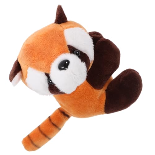 iplusmile Waschbär Plüschclip Roter Panda Party Rote Panda-Puppe Stickig Anschmiegsames Kuscheltier Karikatur Plüschtiere Rote Panda-tierdekoration Light Brown Pp Baumwolle von iplusmile
