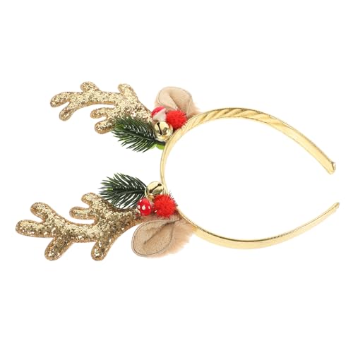 iplusmile Weihnachtliches Rentier Geweih Stirnband mit Glocken Leichtes Hautfreundliches Haarreif für Erwachsene und Festliche Dekoration für Weihnachten Karneval und Kostümpartys iplusmile Weihnachtliches Rentier Geweih Stirnband mit Glocken Leichtes Hautfreundliches Haarreif für Erwachsene und Festliche Dekoration für Weihnachten Karneval und Kostümpartys von iplusmile