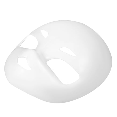 iplusmile Weiße Kunststoff Schädelmaske Detailreiches Design Langlebig und Realistisch Vielseitig für Halloween Maskenball Cosplay Unisex Dekorationsmaske von iplusmile