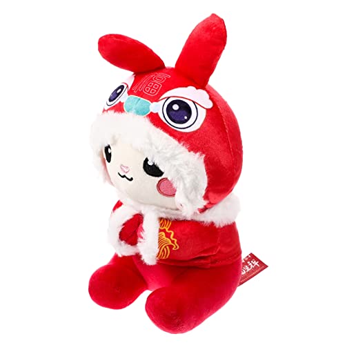 iplusmile Zodiac Kaninchen Maskottchenpuppe für Flauschig und Hautfreundlich Stofftier für Dekoration und iplusmile Zodiac Kaninchen Maskottchenpuppe für Flauschig und Hautfreundlich Stofftier für Dekoration und von iplusmile