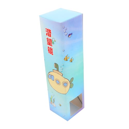 iplusmile rotierendes Rohrperiskop teleskop Lehrmittel Periskop Kleines Produktionsperiskop optisches Experimentierspielzeug DIY-Projekte-Kit für Papier von iplusmile