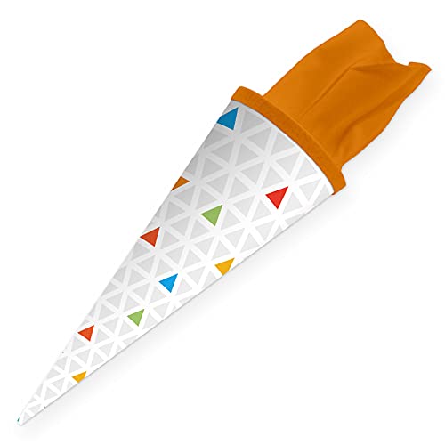 itenga Geschwisterschultüte 35cm Geschenkverpackung Schultüte Kinder Erwachsene Party (Dreiecke) itenga Geschwisterschultüte 35cm Geschenkverpackung Schultüte Kinder Erwachsene Party (Dreiecke) von itenga