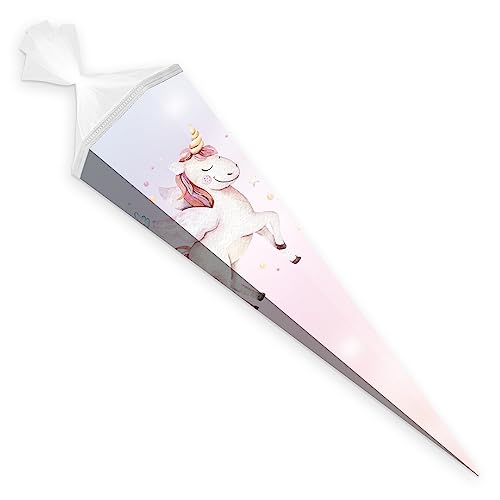 itenga Schultüte 85cm groß Einhorn 6eckig Einschulung Schulanfang - Zuckertüte für Mädchen itenga Schultüte 85cm groß Einhorn 6eckig Einschulung Schulanfang - Zuckertüte für Mädchen von itenga