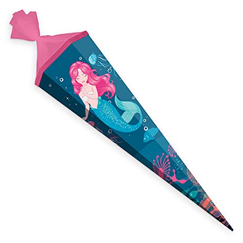 itenga Schultüte 85cm groß Meerjungfrau 6eckig Einschulung Schulanfang - Zuckertüte für Mädchen itenga Schultüte 85cm groß Meerjungfrau 6eckig Einschulung Schulanfang - Zuckertüte für Mädchen von itenga
