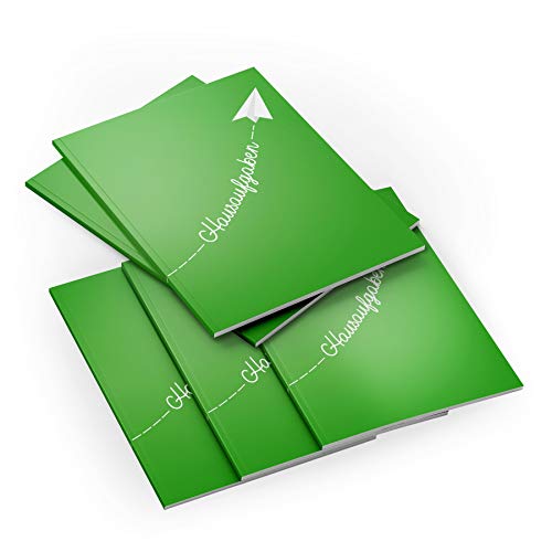 itenga Set 5X Hausaufgabenheft Papierflieger Grün Schule Schulbedarf Meine Hausaufgaben DIN A5 für Schüler und Schulklasse itenga Set 5X Hausaufgabenheft Papierflieger Grün Schule Schulbedarf Meine Hausaufgaben DIN A5 für Schüler und Schulklasse von itenga